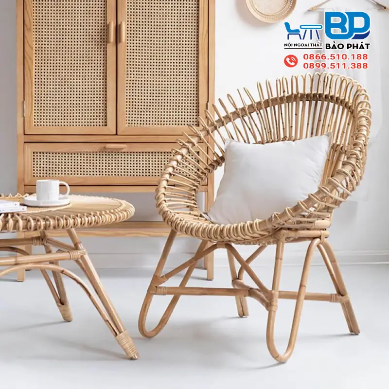 Ghế Mây Là Gì? Ưu Nhược Điểm Của Ghế Mây? 9 Ghế mây ngày càng được nhiều người ưa chuộng sử dụng