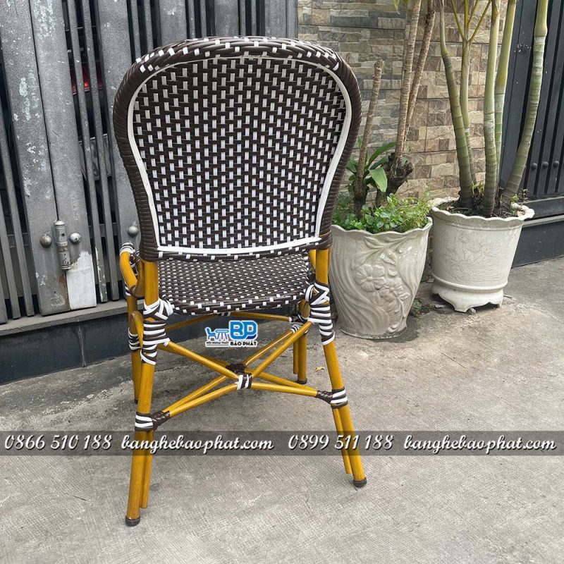 Nơi bán ghế nhựa giả mây GNGMBP084 cao cấp uy tín và giá rẻ