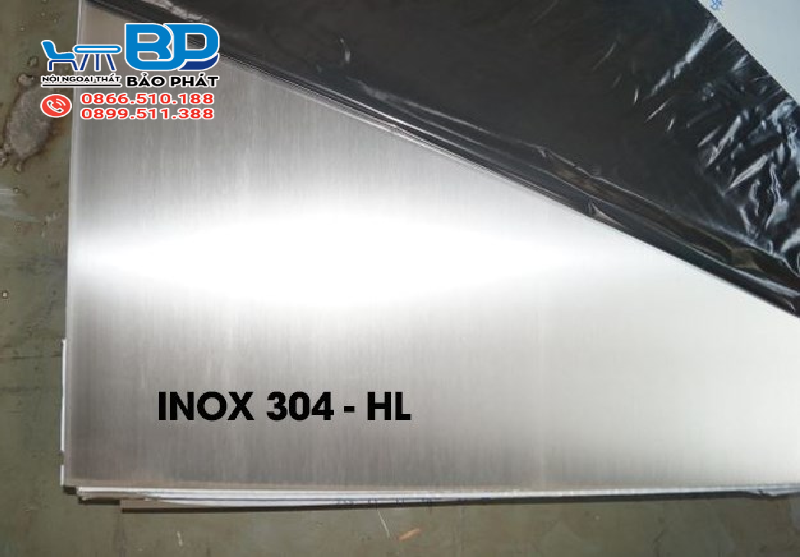 Inox 304 có độ bền ổn định, phù hợp với nhiều môi trường