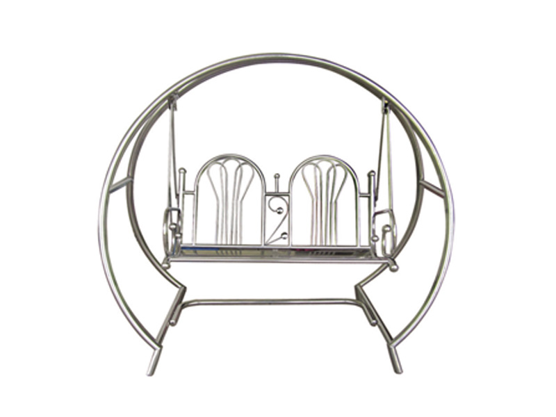 Xích đu tròn inox