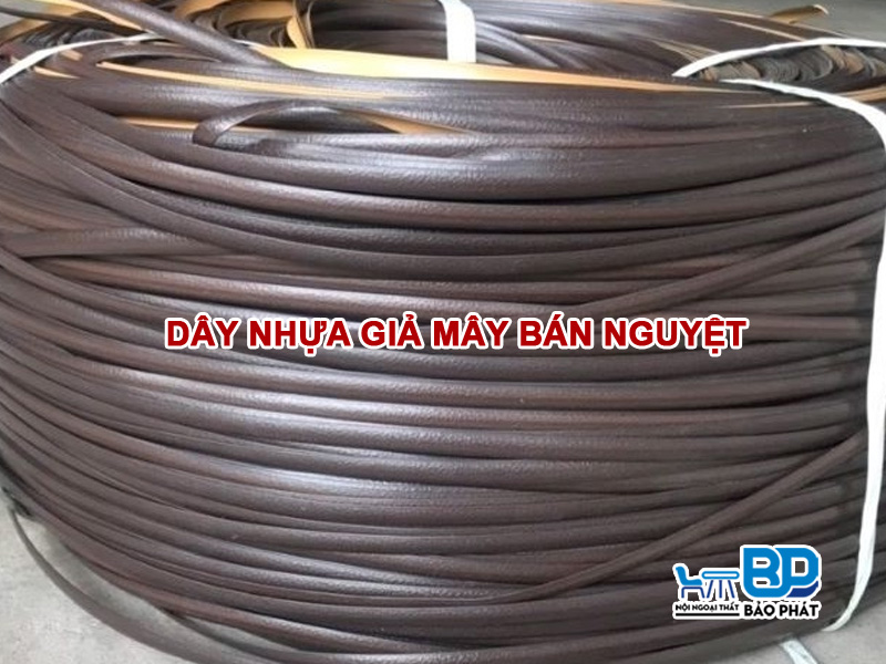 Dây nhựa giả mây bán nguyệt