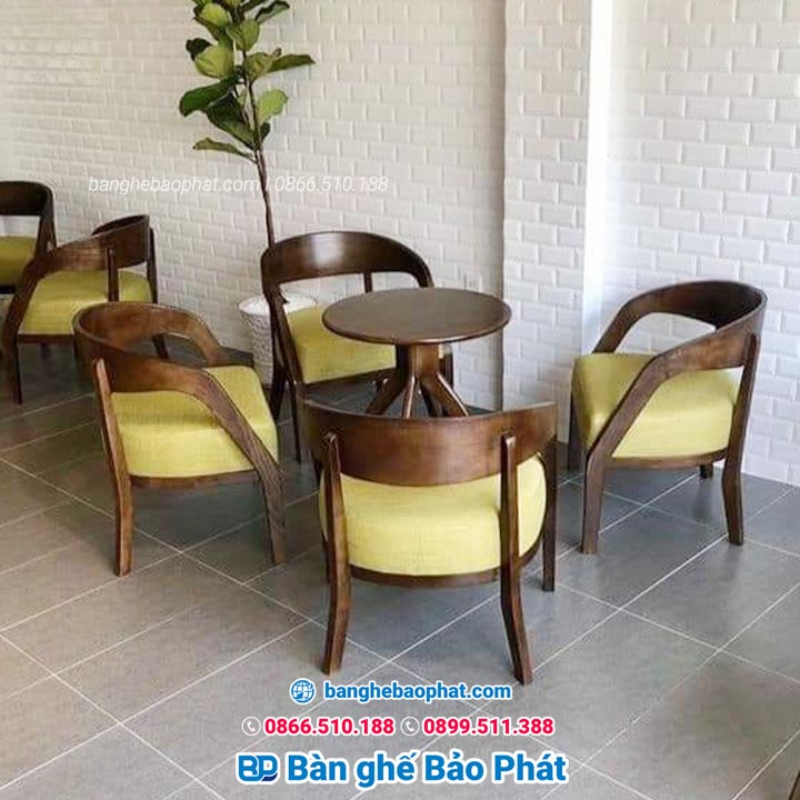 Sofa gỗ Porada đơn giản và hiện đại