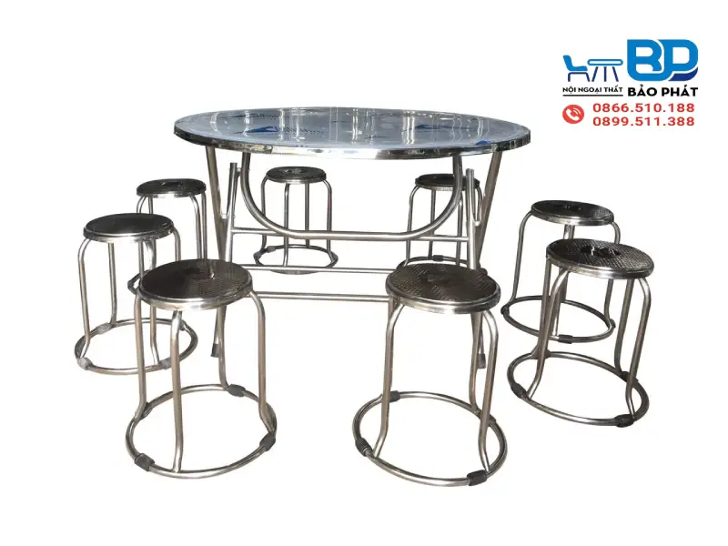 Inox 303 được ứng dụng trong sản xuất các loại bàn ghế