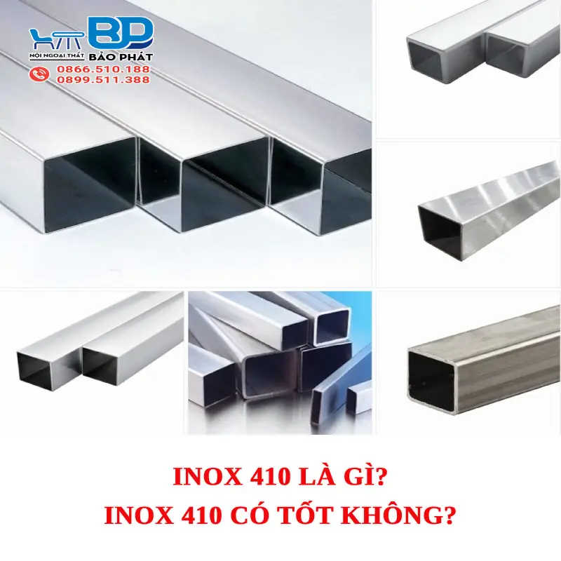 Inox 410 là gì? Ưu điểm và có những loại nào? Inox 410 có tốt không?