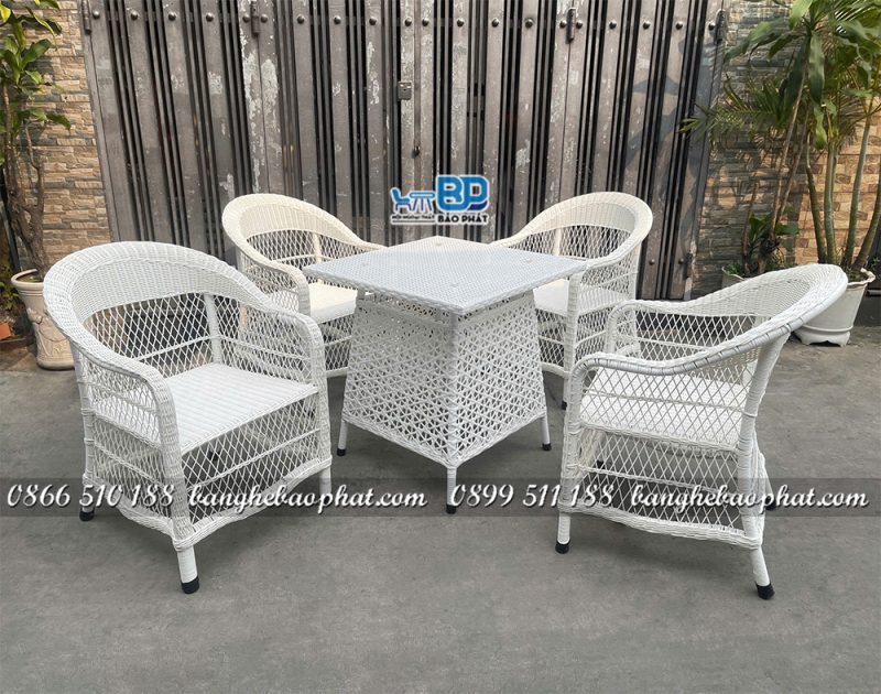 Bàn ghế nhựa giả mây BGNGMBP091 15 Bàn ghế nhựa giả mây BGNGMBP091