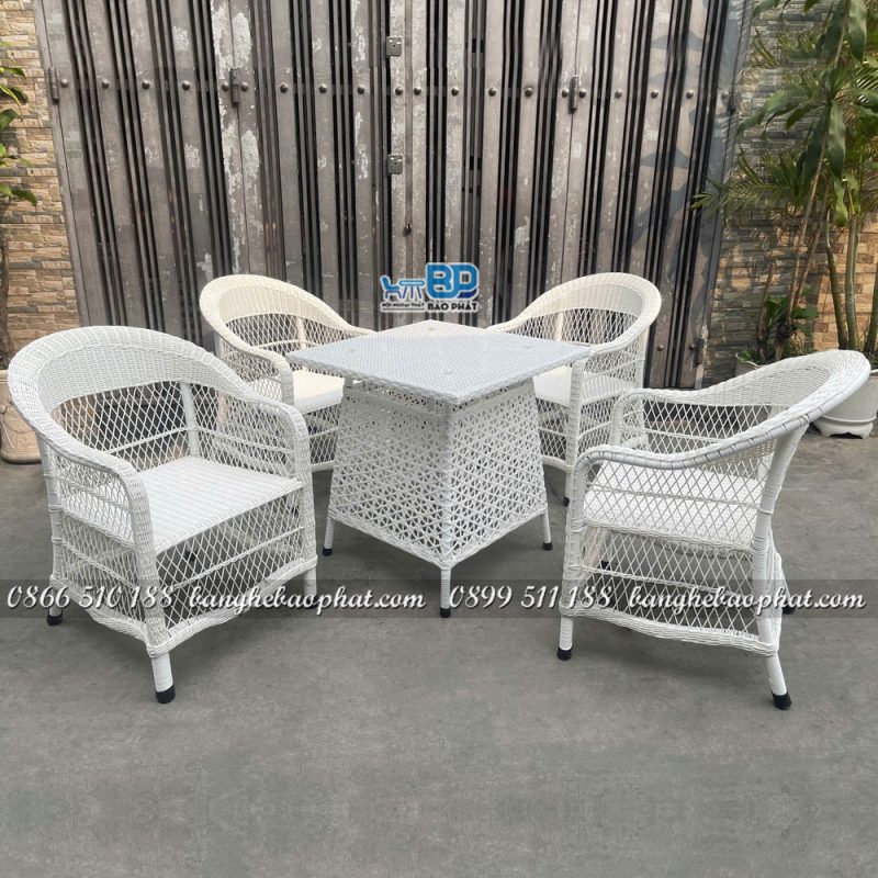 Bàn ghế nhựa giả mây BGNGMBP091 13 Bàn ghế nhựa giả mây BGNGMBP091