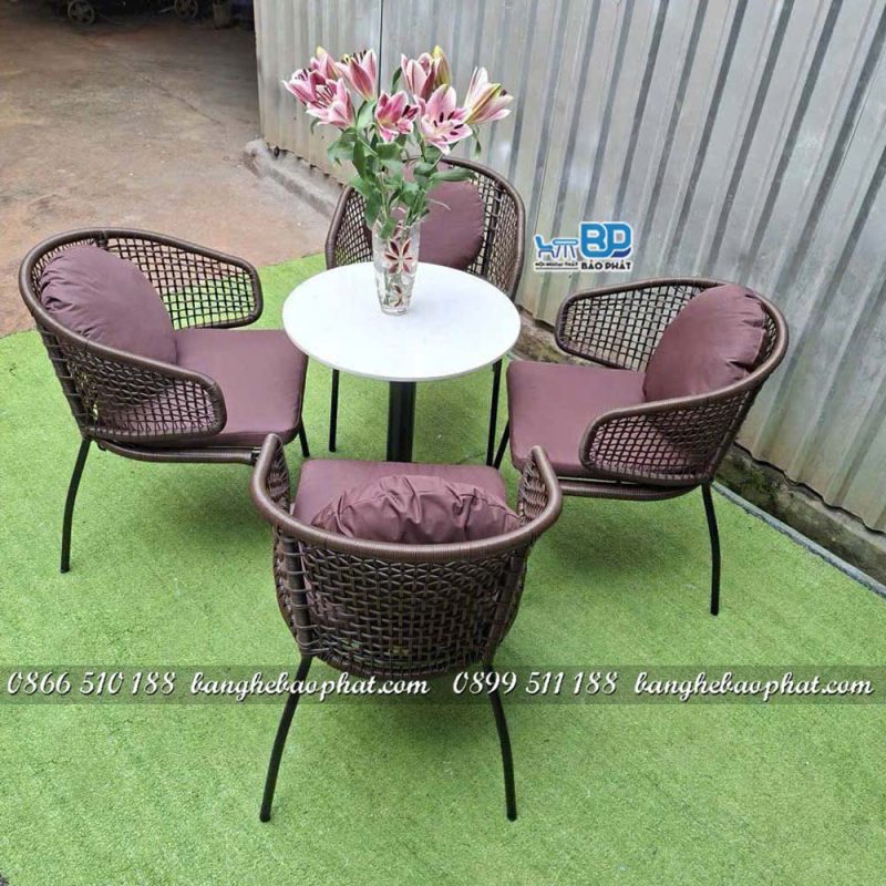 Bàn ghế nhựa giả mây BGNGMBP092 13 Bàn ghế nhựa giả mây BGNGMBP092