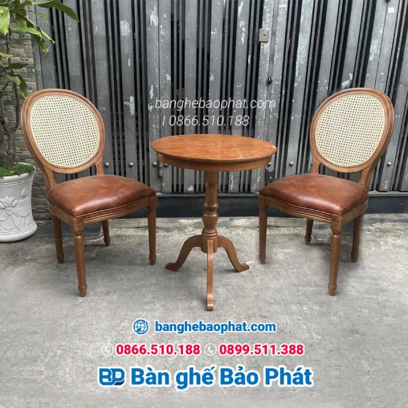 Phong Cách Đông Dương (Indochine) – Sự Giao Thoa Tinh Tế Giữa Á Đông Và Pháp 14 Bàn ghế phòng khách phong cách Indochine