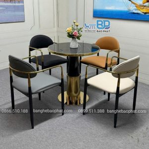 Bàn ghế tiếp khách ghế Nemo nhập khẩu