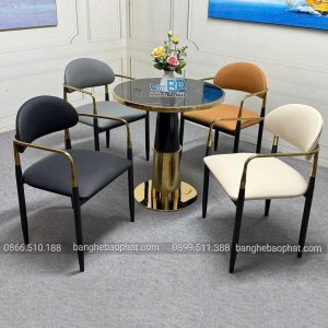 Bàn ghế tiếp khách ghế Nemo nhập khẩu