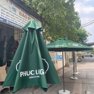 Dù che nắng màu xanh trà sữa Phúc Long