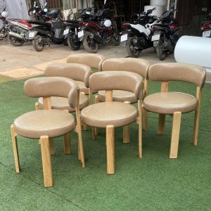 Ghế Granite gỗ ash bọc nệm