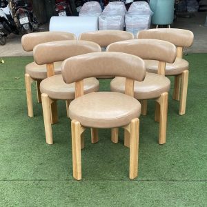 Ghế Granite gỗ ash bọc nệm