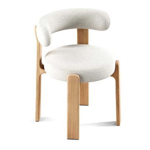 Ghế granite gỗ ash bọc nệm