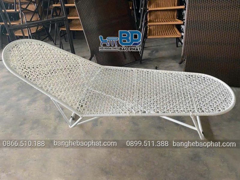 Ghế hồ bơi nhựa giả mây GHBBP038 10 Ghế hồ bơi nhựa giả mây GHBBP038