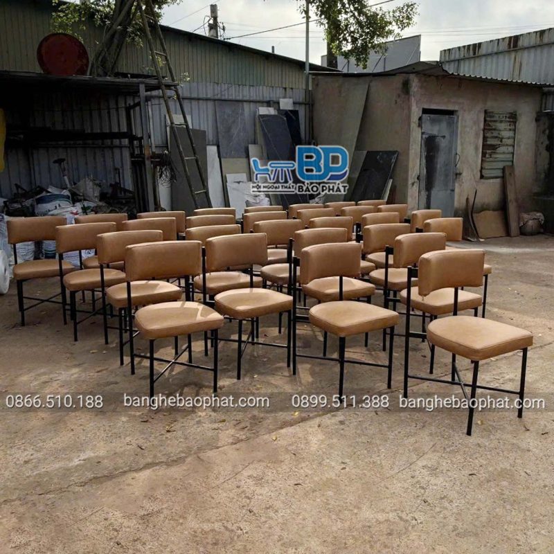 ghế sắt nệm Mio