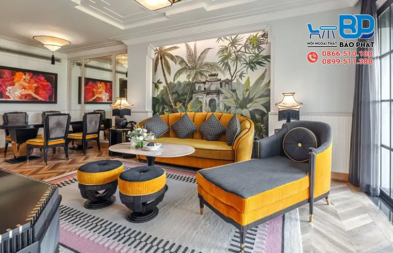 Nội thất phong cách Art Deco mang tính nghệ thuật cao