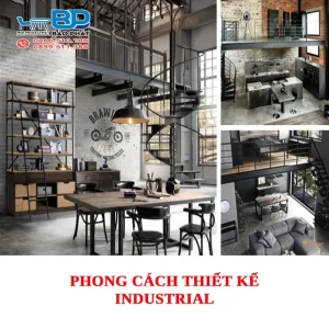 Phong cách thiết kế industrial – Vẻ đẹp mạnh mẽ, cá tính cho không gian hiện đại