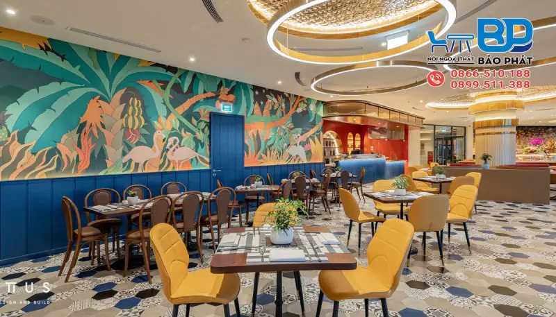 Phong cách thiết kế Maximalism với những họa tiết và màu sắc nổi bật