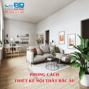 Phong cách thiết kế nội thất Bắc Âu