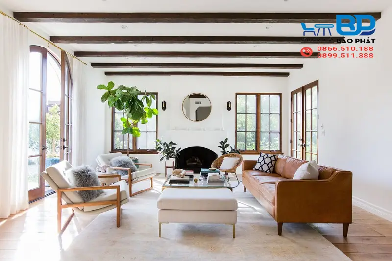 Phong cách thiết kế nội thất hiện đại mang nét trẻ trung, ấn tượng