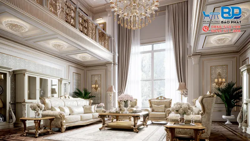 Phong cách thiết kế nội thất tân cổ điển là gì?