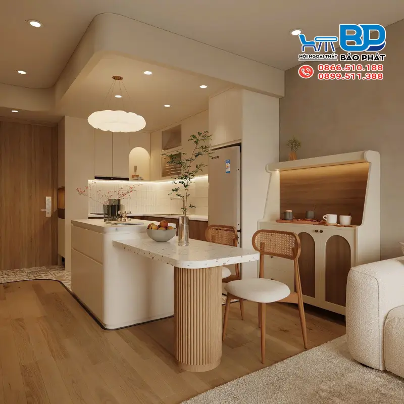 Phong cách thiết kế nội thất Wabi Sabi mang lại cảm giác ấm cúng gần gũi