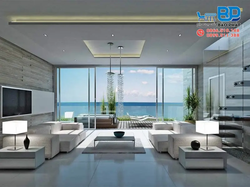 Phong Cách Thiết Kế Nội Thất Hi-Tech (Công Nghệ Cao) Là Gì? 12 Phòng khách phong cách thiết kế nội thất Hi-Tech hiện đại