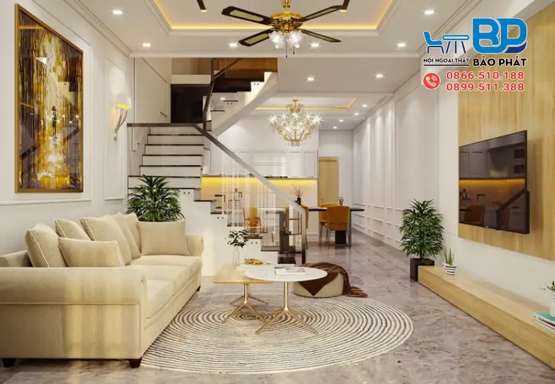 Phòng khách tân cổ điển là gì?