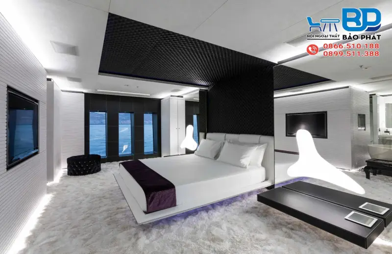 Phong Cách Thiết Kế Nội Thất Hi-Tech (Công Nghệ Cao) Là Gì? 14 Phòng ngủ phong cách thiết kế nội thất Hi-Tech thông minh