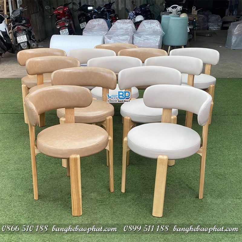 Ưu điểm của ghế Granite gỗ ASH bọc nệm