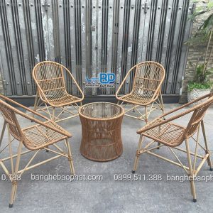 Bàn ghế nhựa giả mây BGNGMBP093 9 Bàn ghế nhựa giả mây BGNGMBP093