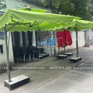 Dù che nắng lệch tâm 2.5 mét màu xanh đọt chuối