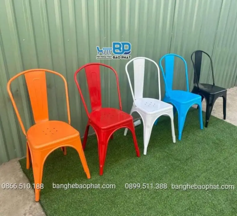 Ghế Tolix thiết kế đẹp mắt, chất lượng bền bỉ