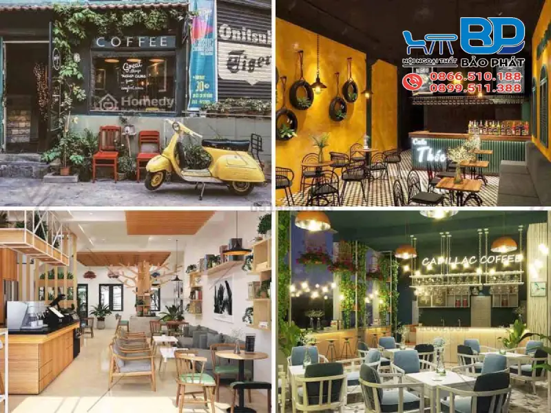 7 Mẫu Mô Hình Quán Cafe 100 Triệu Tối Ưu Chi Phí, Phù Hợp Mọi Mặt Bằng 14 Không gian quán cafe ấn tượng là yếu tố rất quan trọng giúp thu hút khách hàng
