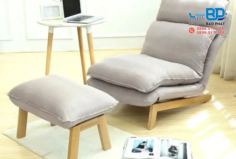 Mẫu ghế sofa lười thiết kế trẻ trung độc đáo