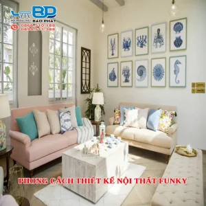 Phong cách thiết kế nội thất Funky – Khi cá tính lên ngôi trong không gian sống