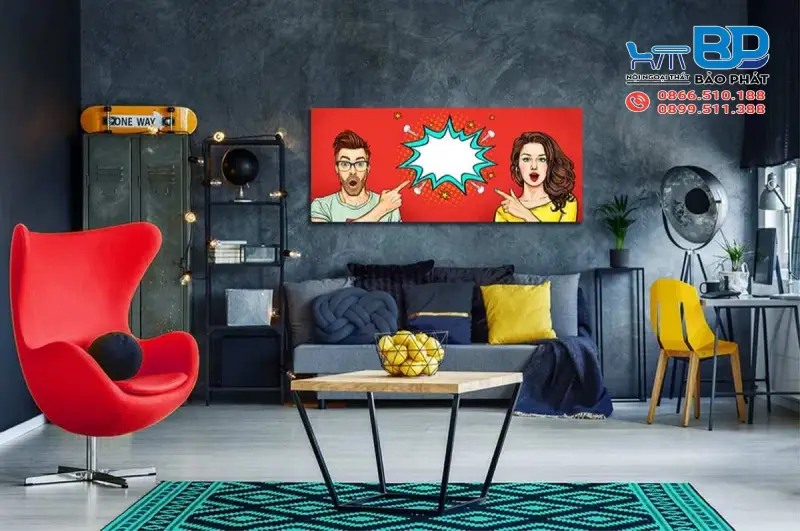 Phòng làm việc phong cách Funky kích thích sự sáng tạo
