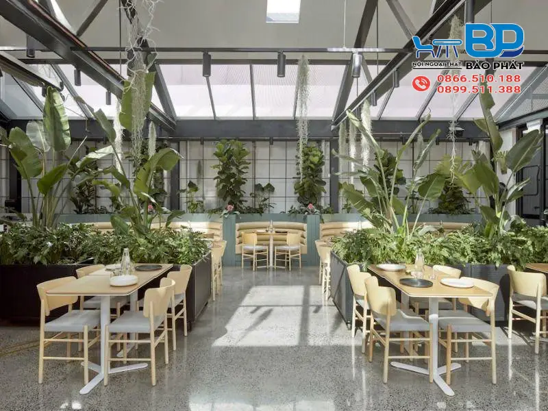 Tận hưởng từng khoảnh khắc với thiết kế quán cafe không gian mở