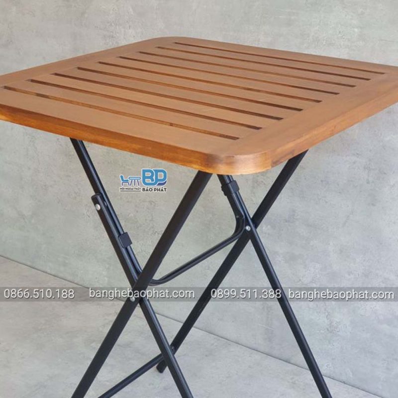 Bàn cafe xếp gọn patio01