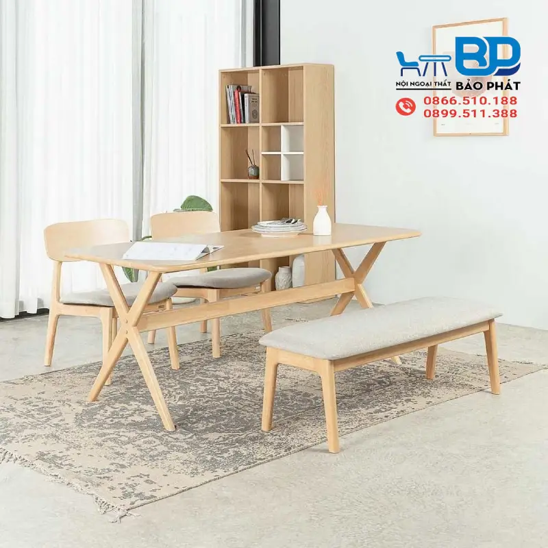 Bàn ghế trà sữa gỗ công nghiệp đa dạng mẫu mã