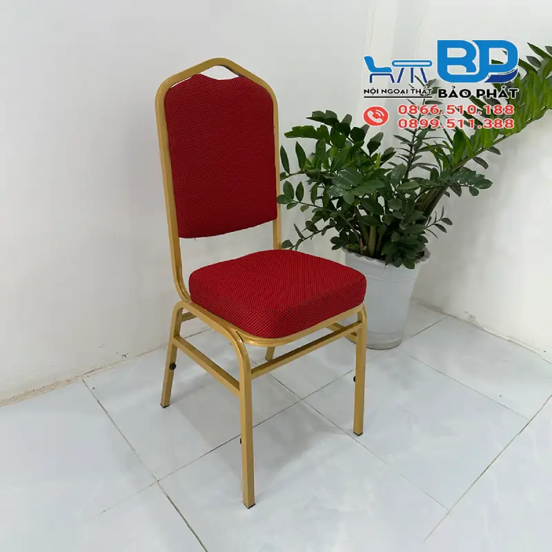 Ghế banquet sang trọng và tối ưu diện tích không gian