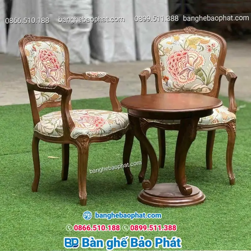 Ghế khách sạn ghế Louis có tay