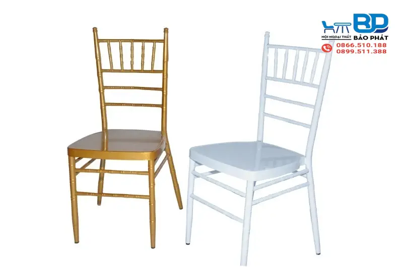 Ghế sắt tiệc cưới Chiavari BP007