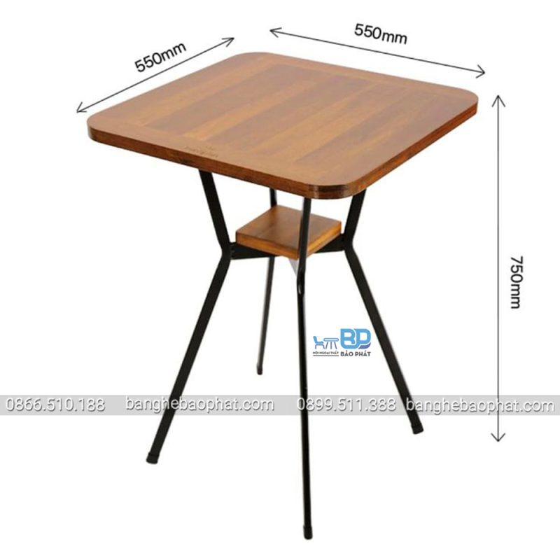 Kích thước bàn fansipan vuông bàn moon 02