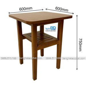 kích thước bàn fansipan vuông bàn valley 60cm