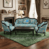 Sofa louis gỗ nệm