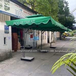 Dù che nắng 2.5 mét lệch tâm vuông