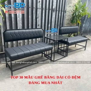 Top 30 mẫu ghế băng dài có đệm đáng mua nhất [timect]