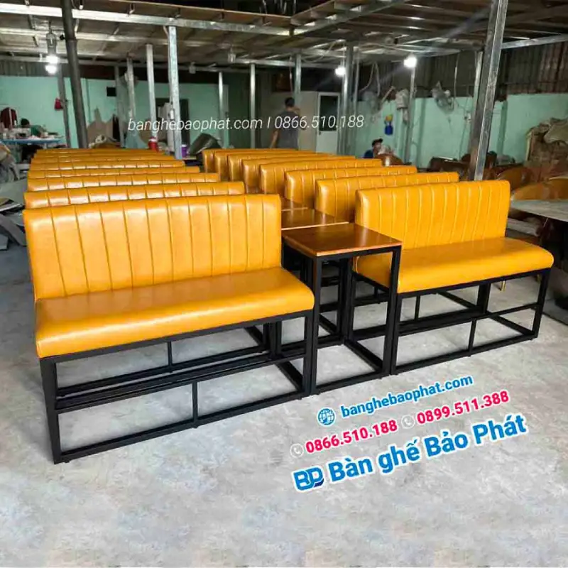 Ghế băng dài có tựa lưng BGBDBP002